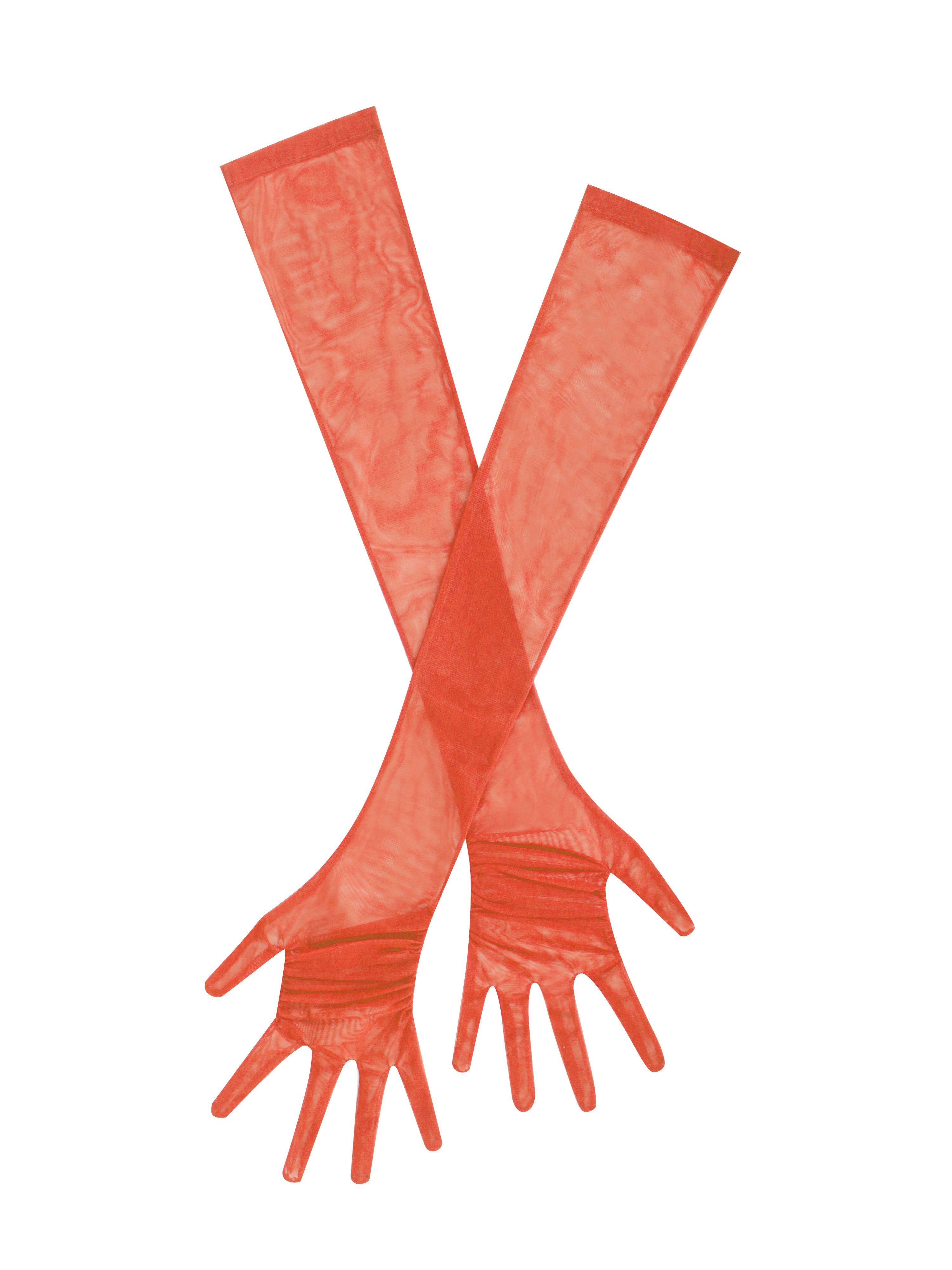 Poppy Mesh Opera Gloves by Qira